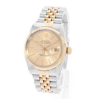 Rolex Datejust 36 16013 Champagne Dial 36