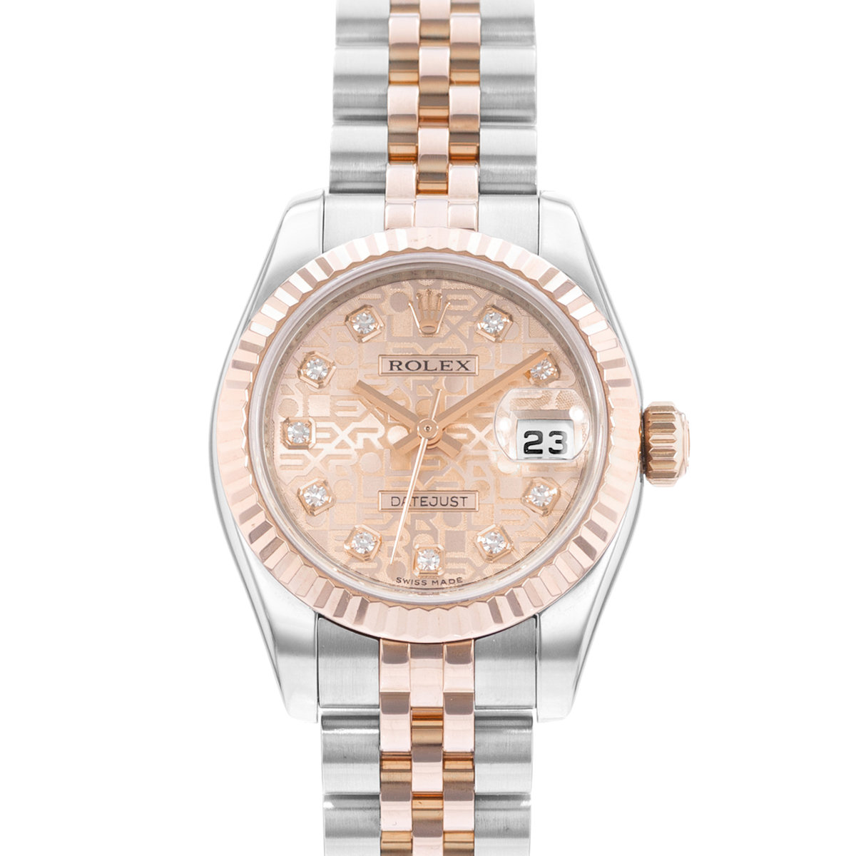 Rolex Datejust 26 179171 Pink Dial 26