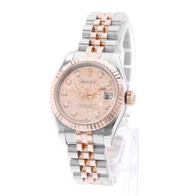 Rolex Datejust 26 179171 Pink Dial 26