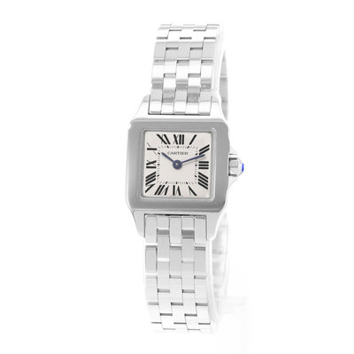 Cartier Santos Demoiselle W25064Z5 2698 White Dial 20