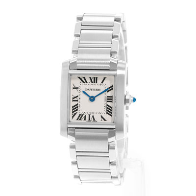 Cartier Tank Francaise W51008Q3 2384 White Dial 20
