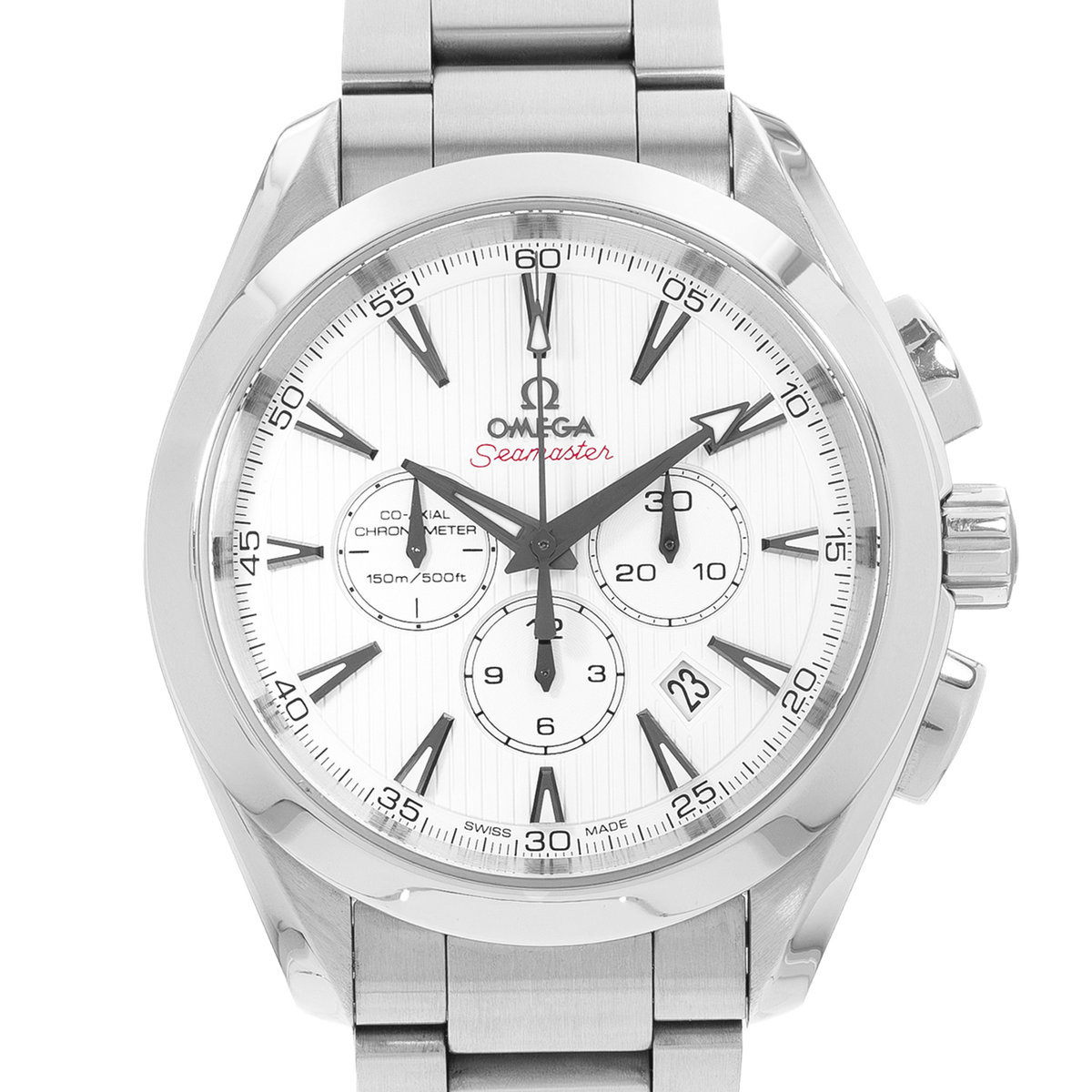 Omega Seamaster Aqua Terra 23110445004001 White Dial 44