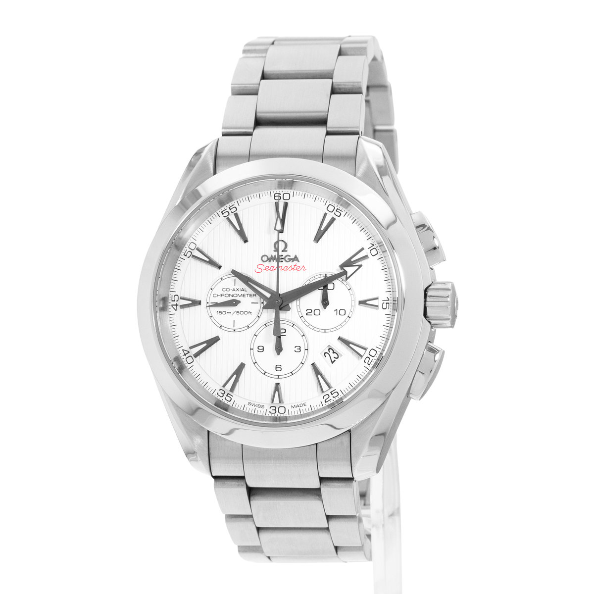 Omega Seamaster Aqua Terra 23110445004001 White Dial 44