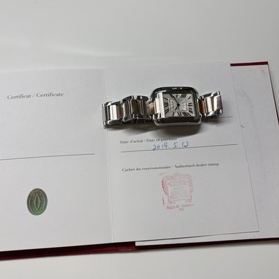 Cartier Tank Anglaise