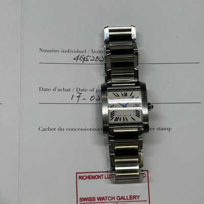 Cartier Tank Francaise