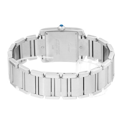 Cartier Tank Francaise W51011Q3 2465 Silver Dial 25