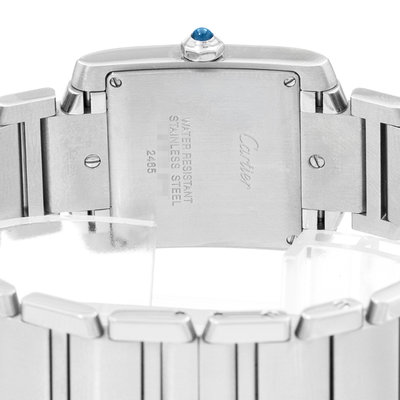 Cartier Tank Francaise W51011Q3 2465 Silver Dial 25