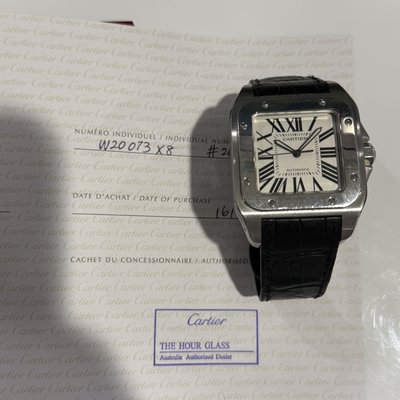 Cartier Santos 100