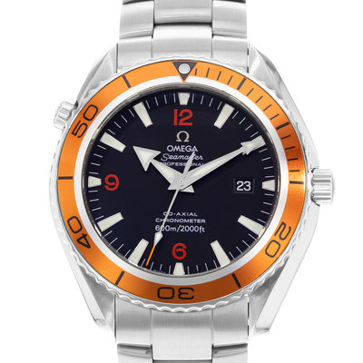 Omega Seamaster Planet Ocean 2208.50.00 Black Dial 45