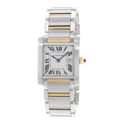 Cartier Tank Francaise W51012Q4 2465 Silver Dial 25