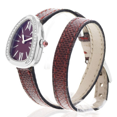 Bulgari Serpenti 102780 Red Dial 20
