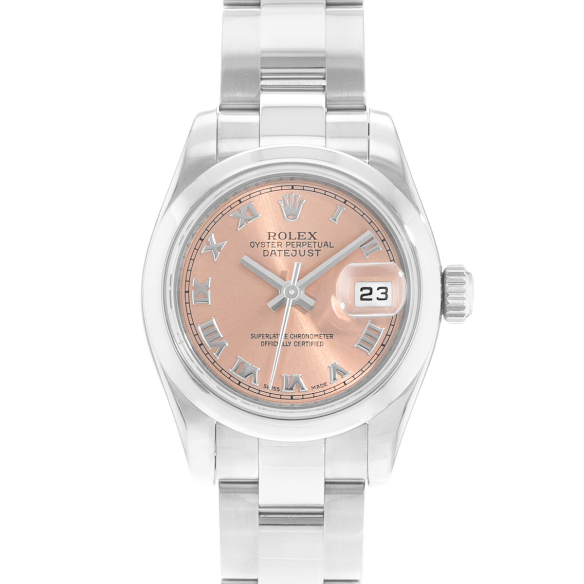Rolex Oyster Perpetual 26 179160 Pink Dial 26