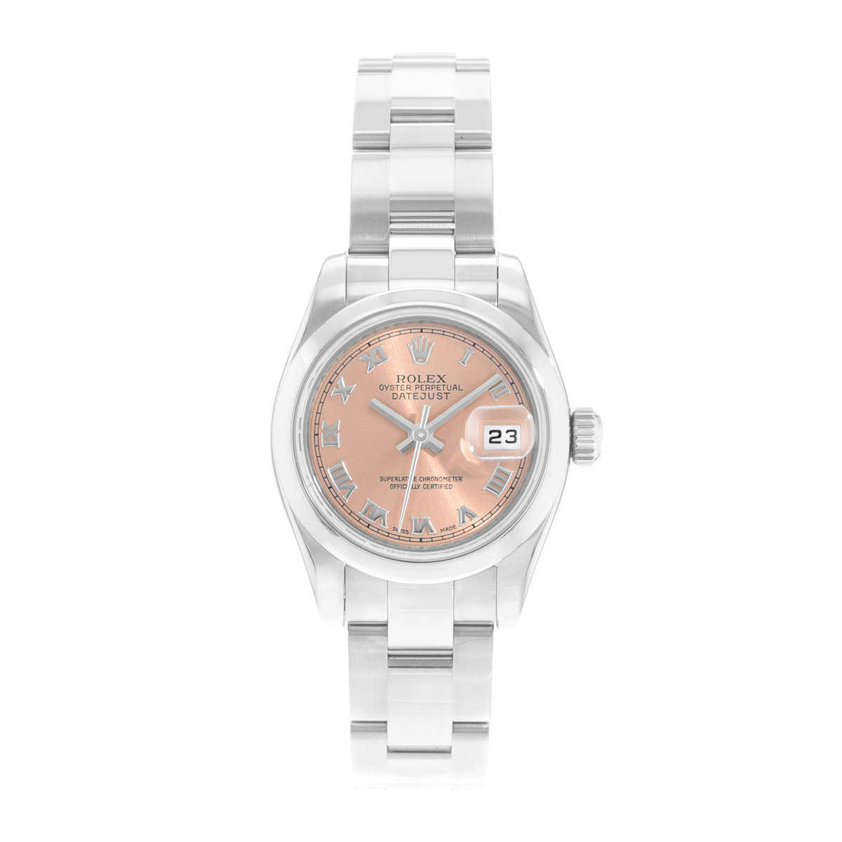 Rolex Oyster Perpetual 26 179160 Pink Dial 26