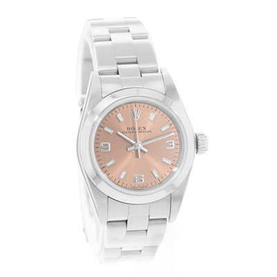 Rolex Oyster Perpetual 24 76080 Pink Dial 24