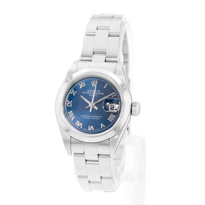 Rolex Oyster Perpetual 26 79160 Blue Dial 26