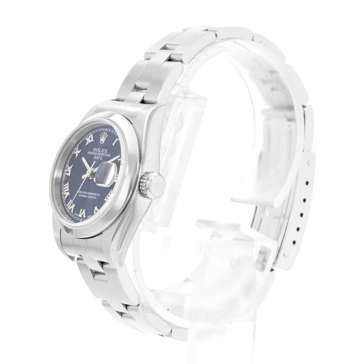 Rolex Oyster Perpetual 26 79160 Blue Dial 26