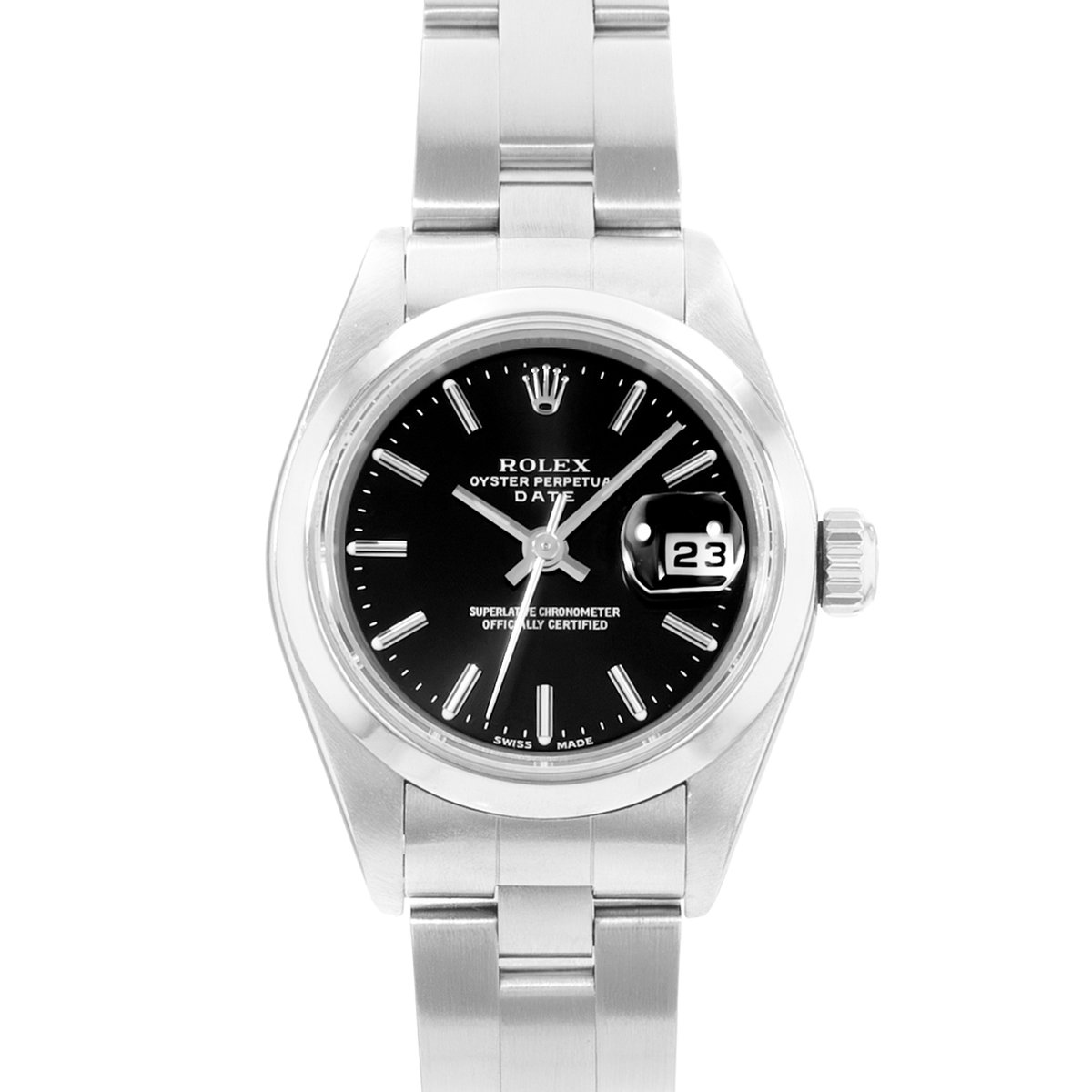 Rolex Oyster Perpetual 26 79160 Black Dial 26