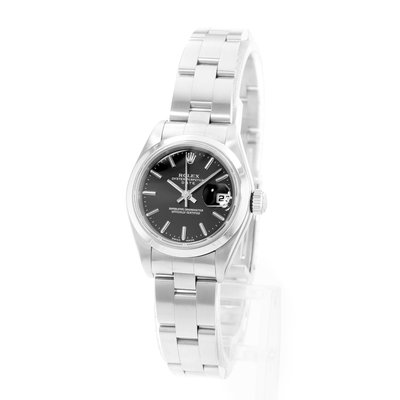 Rolex Oyster Perpetual 26 79160 Black Dial 26