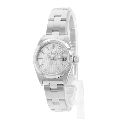 Rolex Oyster Perpetual 26 79160 Silver Dial 26