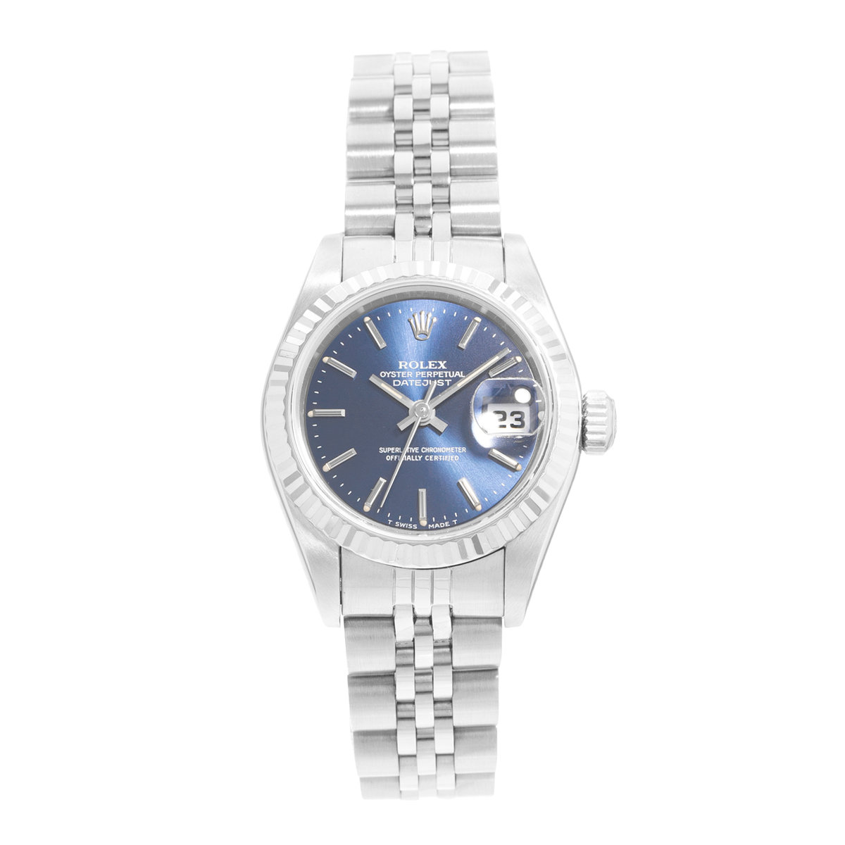 Rolex Datejust 26 69174 Blue Dial 26