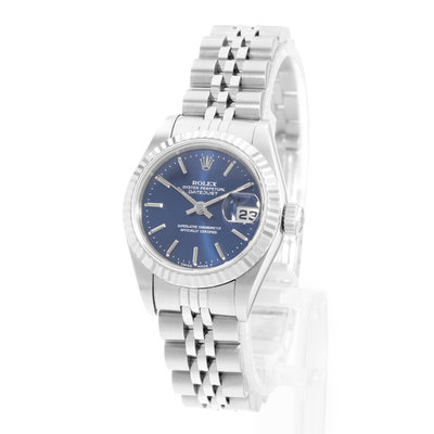Rolex Datejust 26 69174 Blue Dial 26