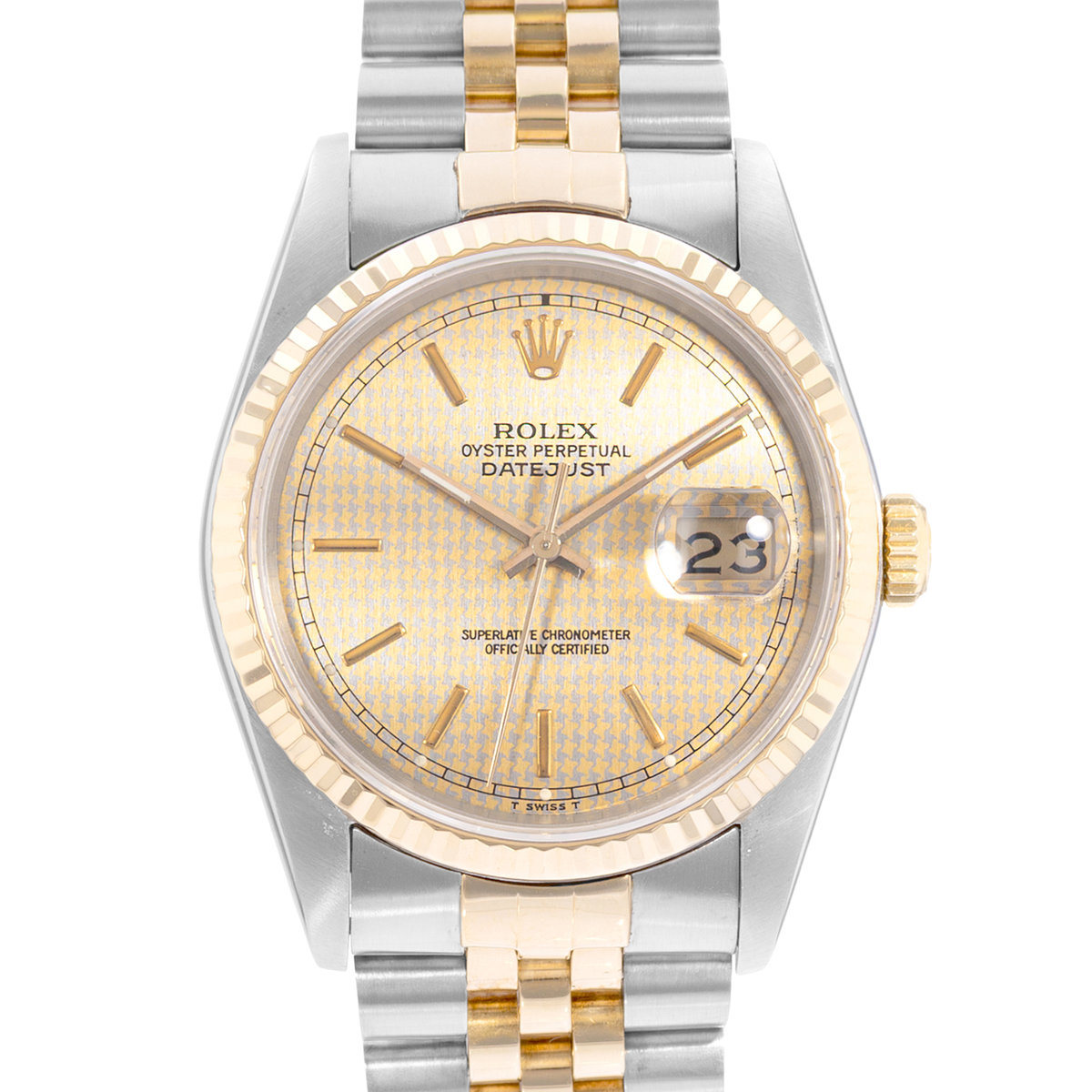 Rolex Datejust 36 16233 Champagne Dial 36