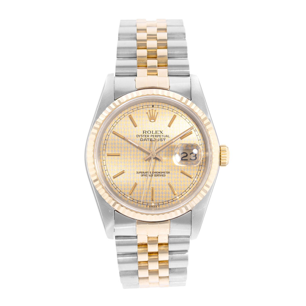Rolex Datejust 36 16233 Champagne Dial 36
