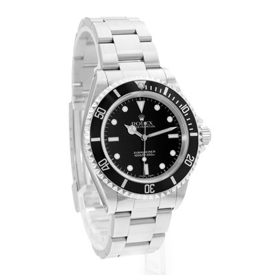 Rolex Submariner No Date 14060 Black Dial 40
