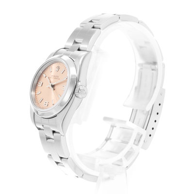 Rolex Oyster Perpetual 24 76080 Pink Dial 24