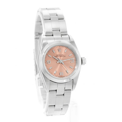 Rolex Oyster Perpetual 24 76080 Pink Dial 24