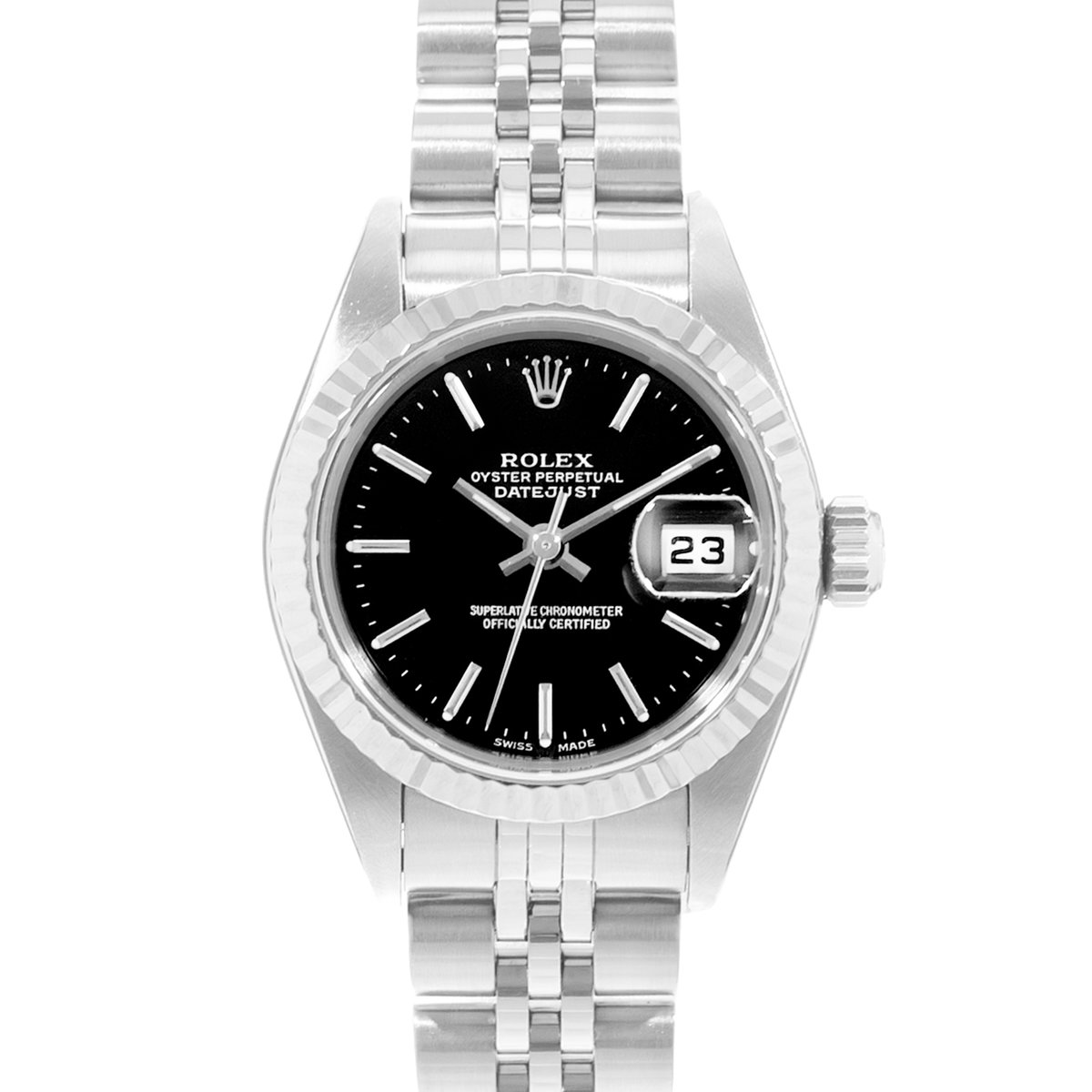 Rolex Datejust 26 79174 Black Dial 26