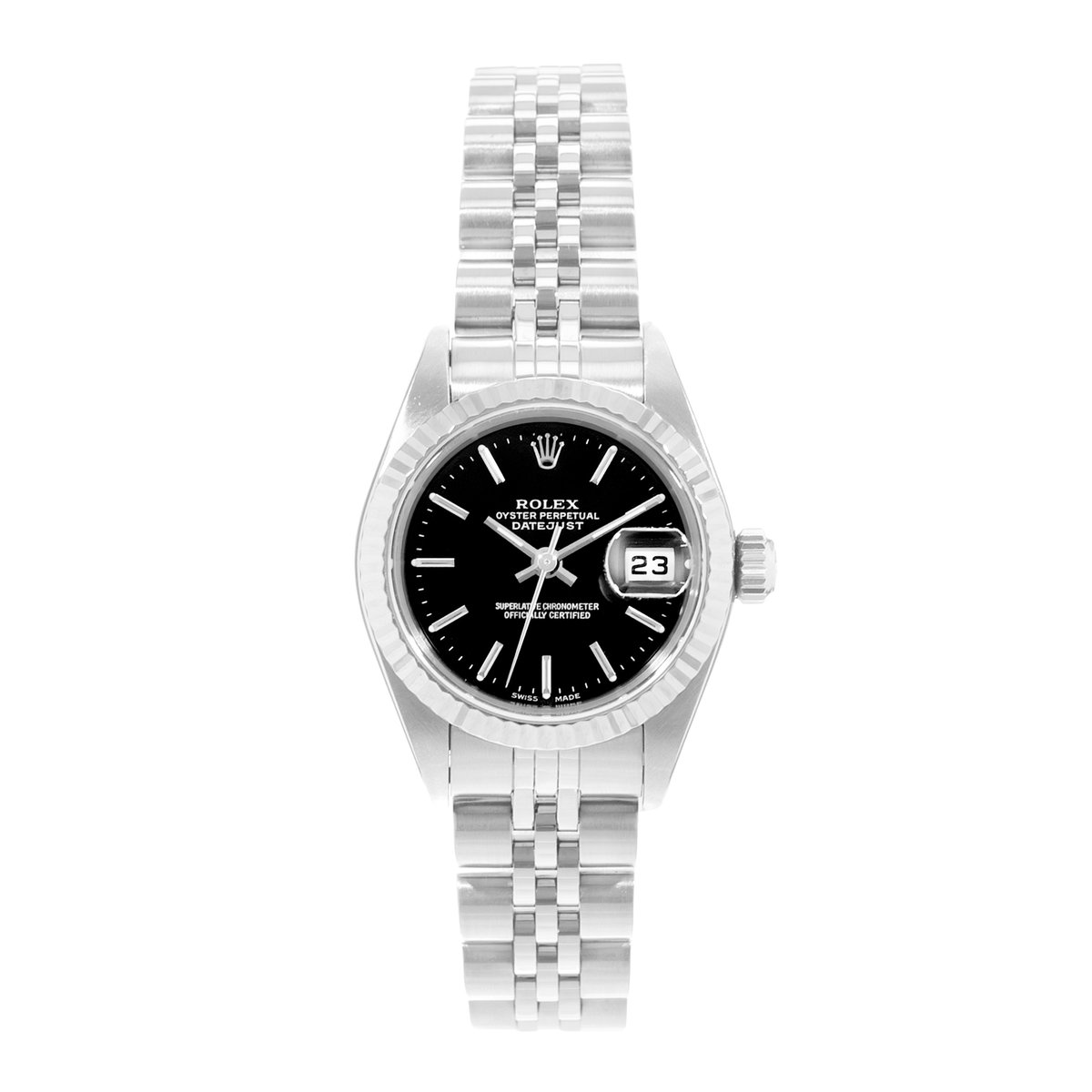 Rolex Datejust 26 79174 Black Dial 26
