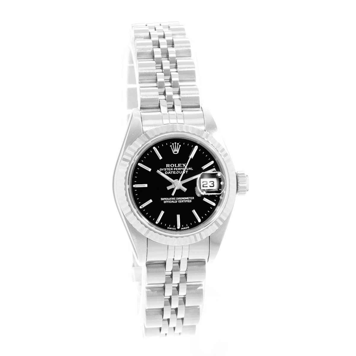 Rolex Datejust 26 79174 Black Dial 26