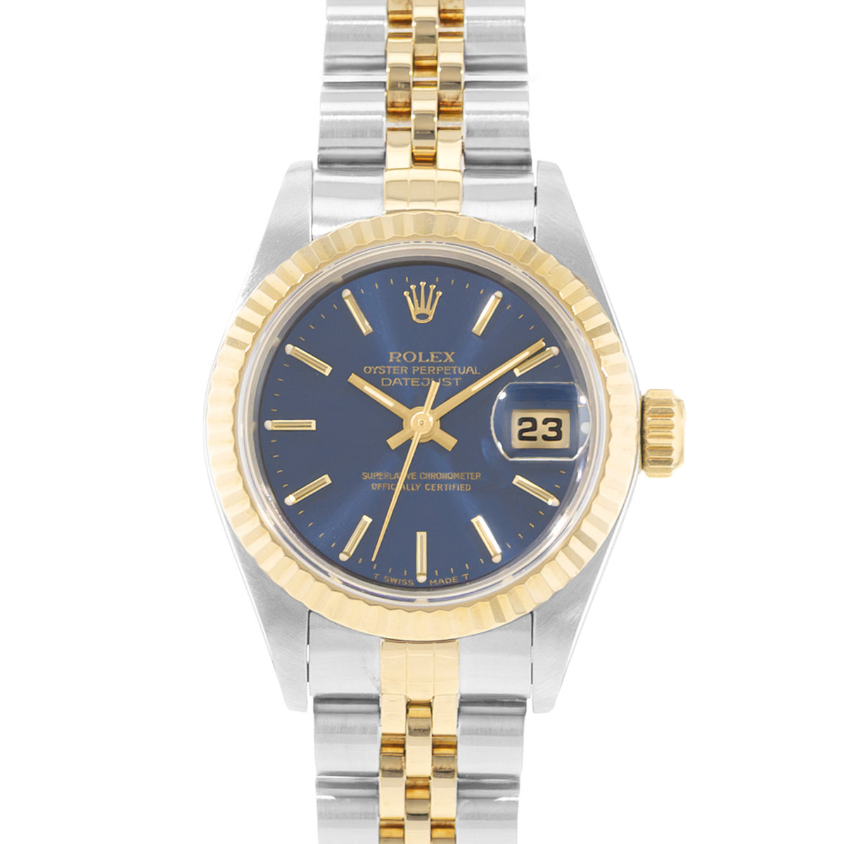 Rolex Datejust 26 69173 Blue Dial 26