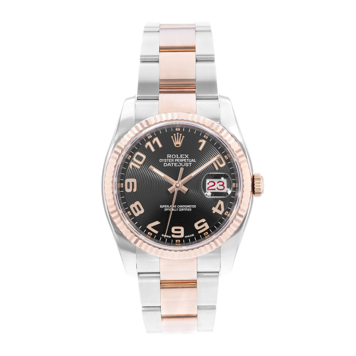 Rolex Datejust 36 116231 Black Dial 36