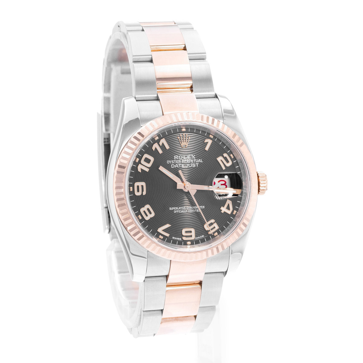 Rolex Datejust 36 116231 Black Dial 36