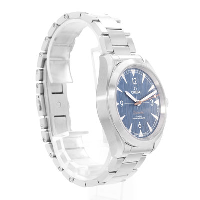 Omega Seamaster Railmaster 220.10.40.20.03.001 Blue Dial 40