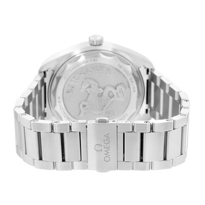 Omega Seamaster Railmaster 220.10.40.20.03.001 Blue Dial 40