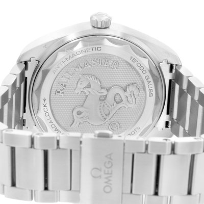 Omega Seamaster Railmaster 220.10.40.20.03.001 Blue Dial 40