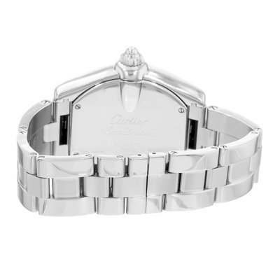 Cartier Roadster W62032X6 2722 Silver Dial 43