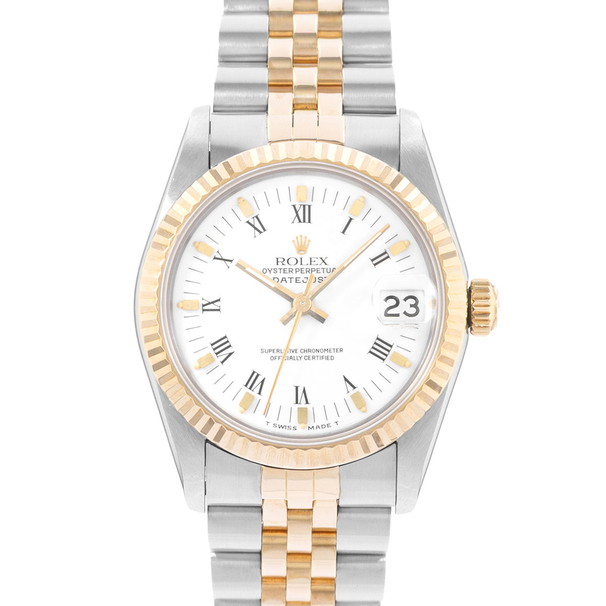 Rolex Datejust 31 68273 White Dial 31