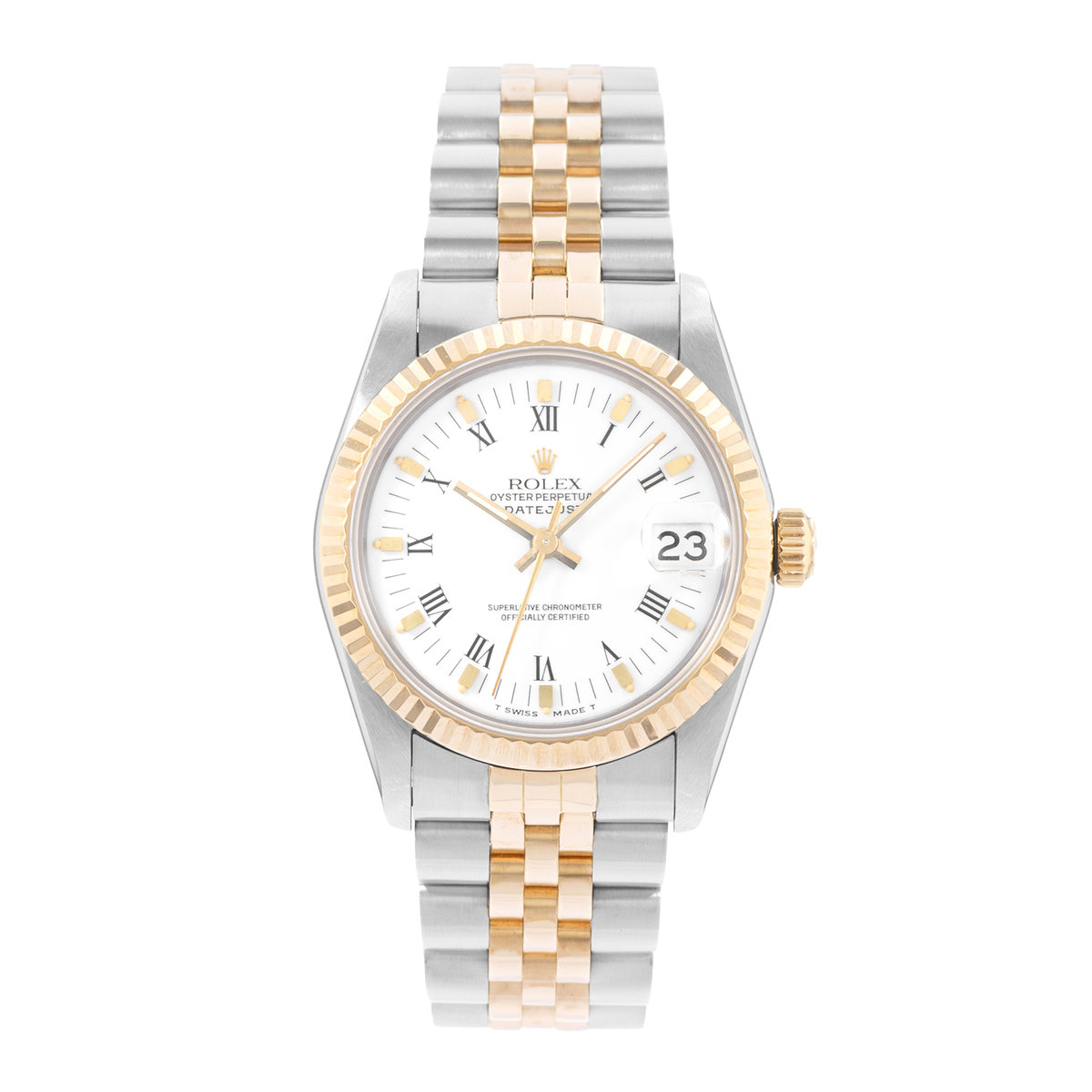 Rolex Datejust 31 68273 White Dial 31