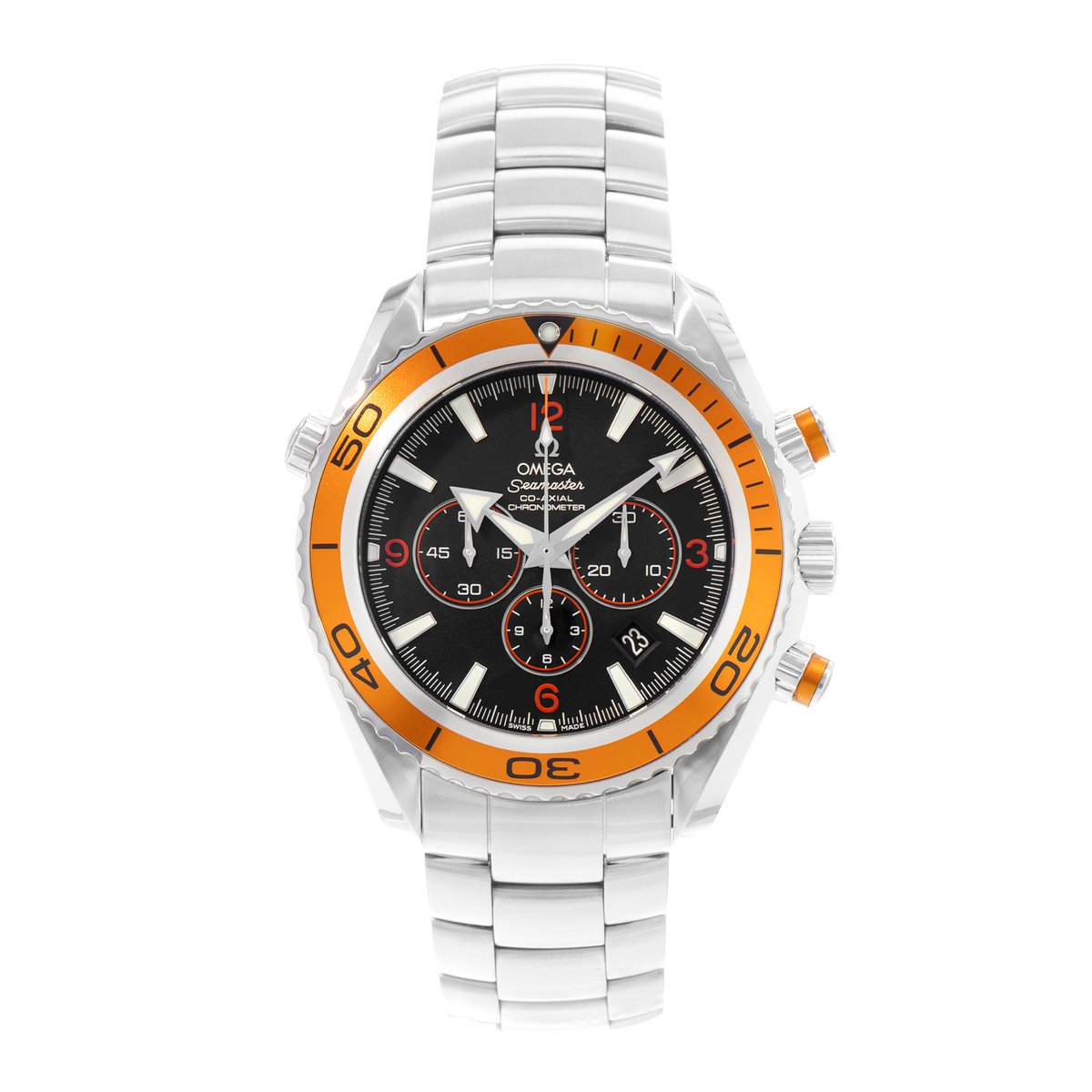 Omega Seamaster Planet Ocean 2218.50.00 Black Dial 45