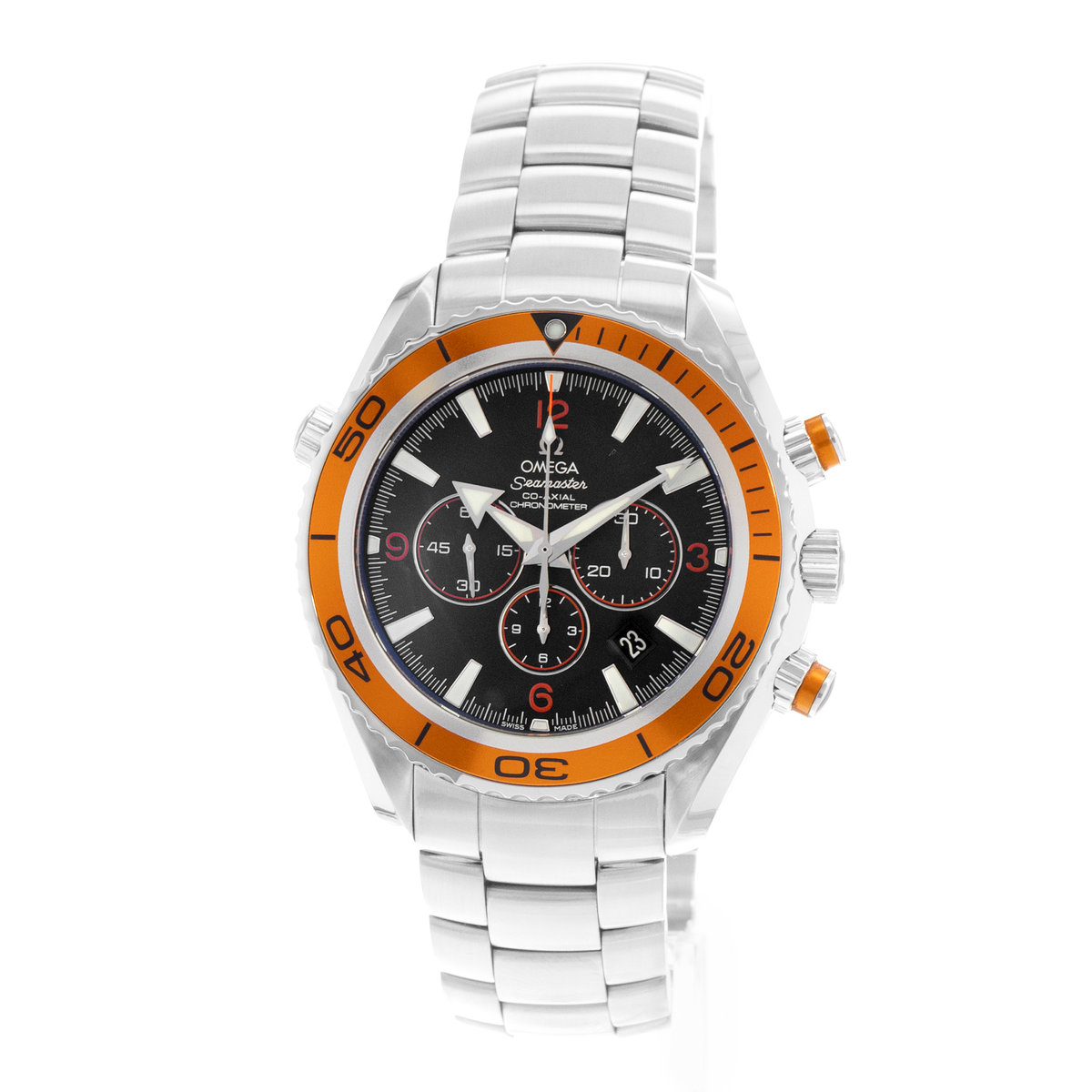 Omega Seamaster Planet Ocean 2218.50.00 Black Dial 45