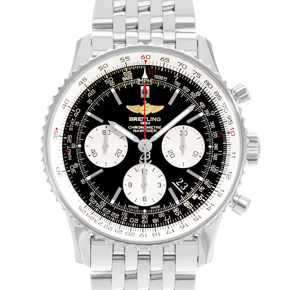 Breitling Navitimer 01 AB0120 Black Dial 43