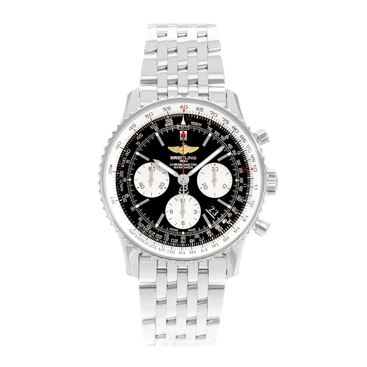 Breitling Navitimer 01 AB0120 Black Dial 43