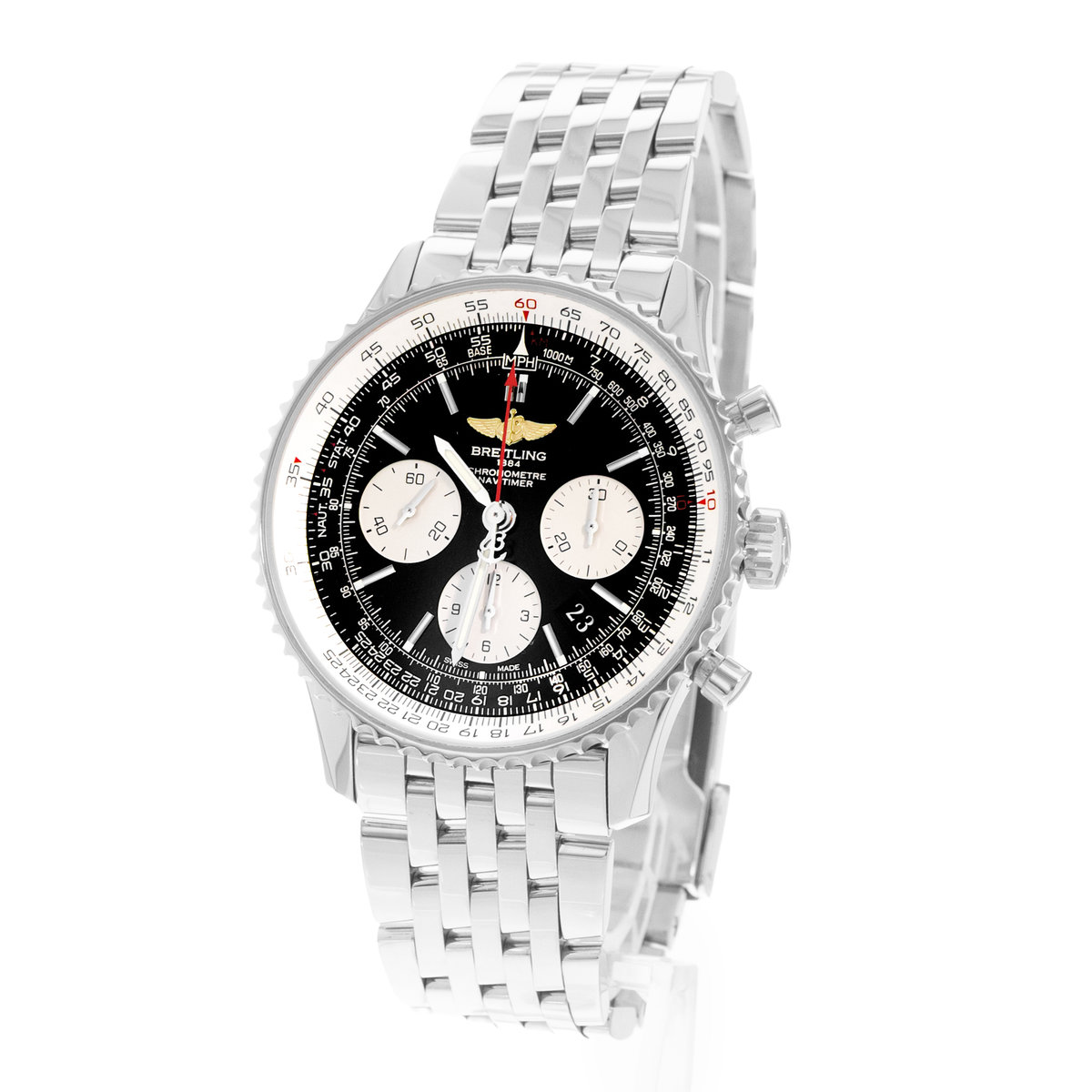 Breitling Navitimer 01 AB0120 Black Dial 43