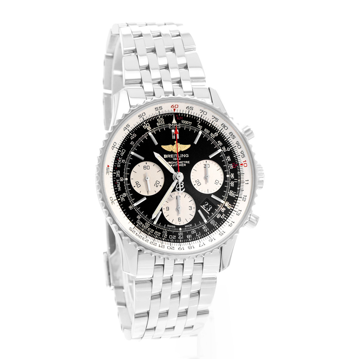 Breitling Navitimer 01 AB0120 Black Dial 43