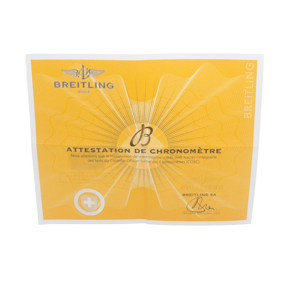 Breitling Chronomat AB01111A/BG64 Mother of pearl Dial 44