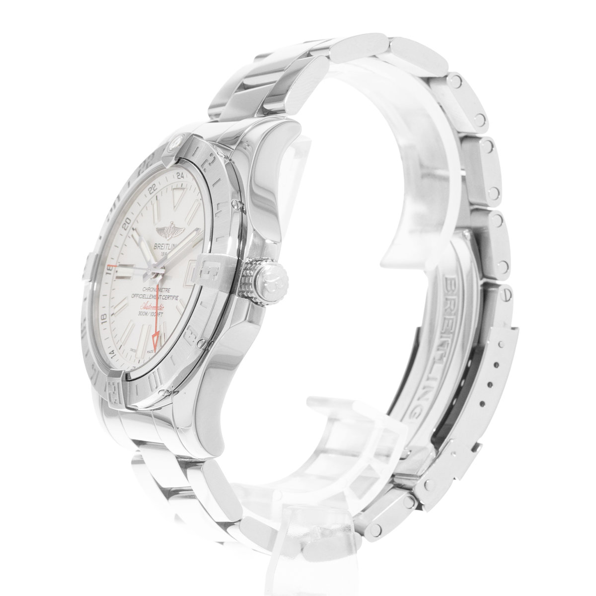 Breitling Avenger II A32390 Silver Dial 43
